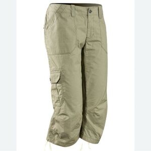Arc’teryx Witness Cargo Capri, Hiking/Trekking, Olive Green, Size 8